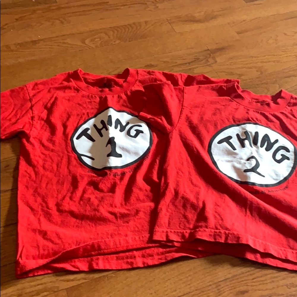 Thing1 & thing 2 shirts